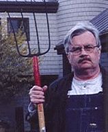 RG with garden implement