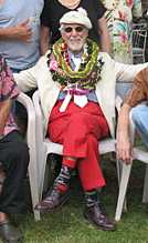 Bill Tapia on his 100th birthday